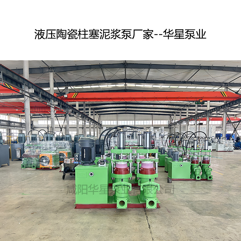 液壓陶瓷柱塞泥漿泵廠家-02--華星泵業